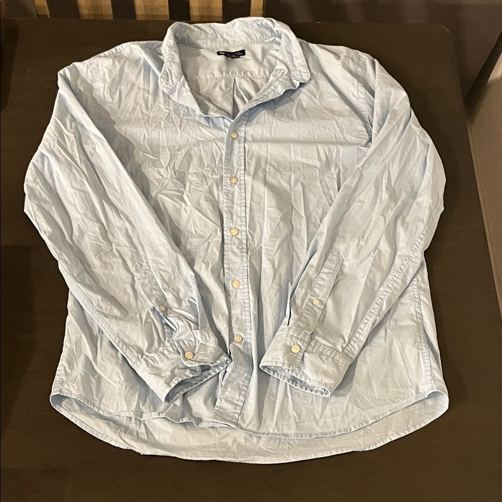 Gap Factory Light Blue Men's Dress Shirt